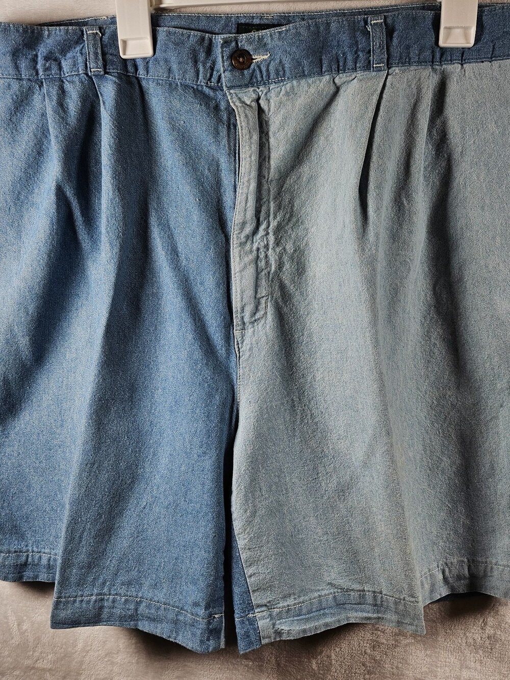 VTG Colours Alexander Julian Shorts Mens Size 40 Blue 2 Tone Denim USA Made